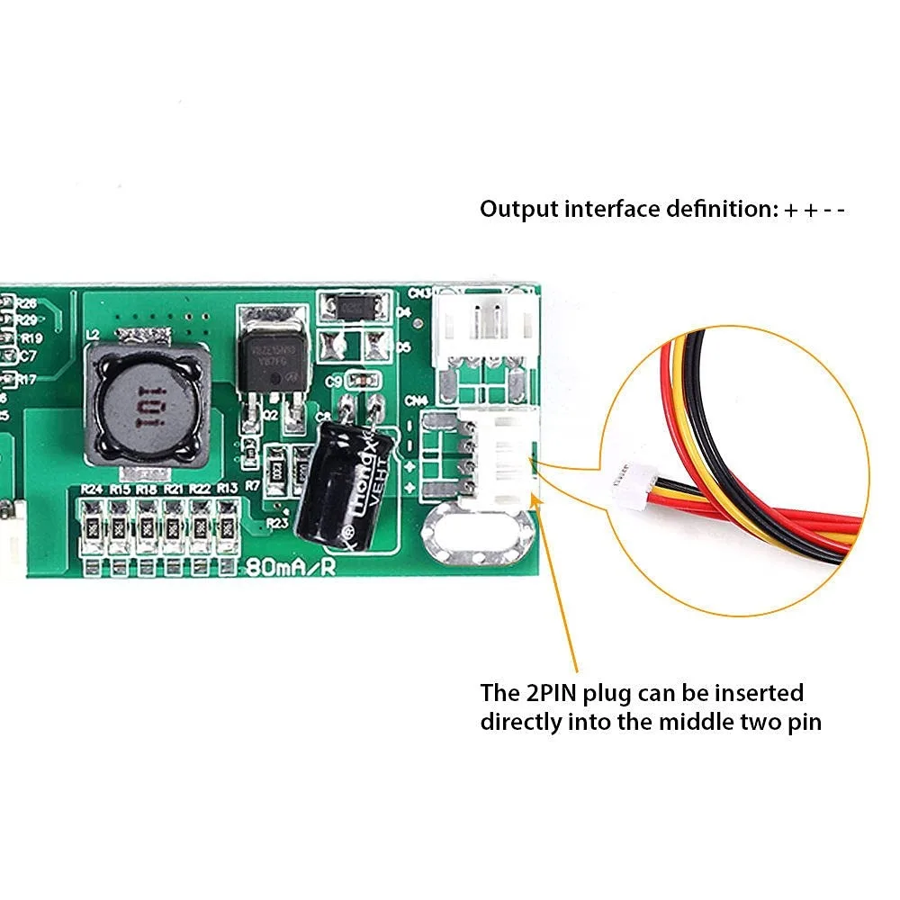 Placa de retroiluminación de TV LED CA-266S 32-65 pulgadas LED inversor Universal 80-480mA placa de corriente constante