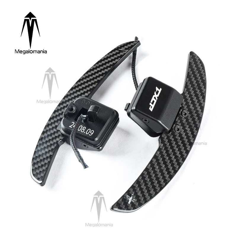 Pá magnética para volante de carro, para audi ttrs r8 a4 a5 b9 rs4 rs6 s6 s7 rs7 q5 q8 a6 c8 a7