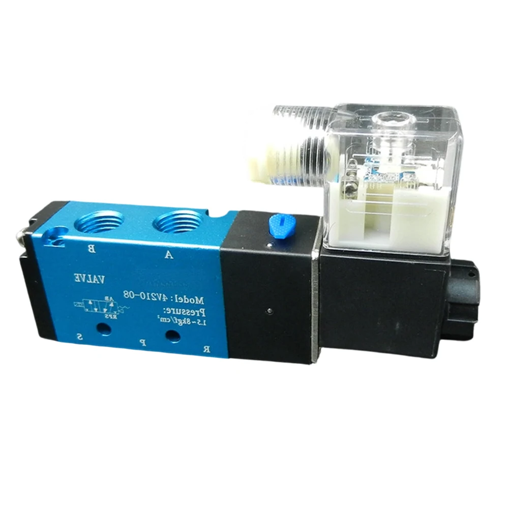 Pneumatic Valve Solenoid Valve DC24V Compatible Smooth Switching Stable Operation Reliable Air Flow Directional Control Valve