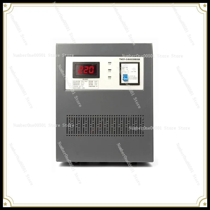 Voltage RegulatorTND1 Household SVCSingle-phase AC220v High-power Air Conditioner Power Supply Computer 5000w Voltage Regulation