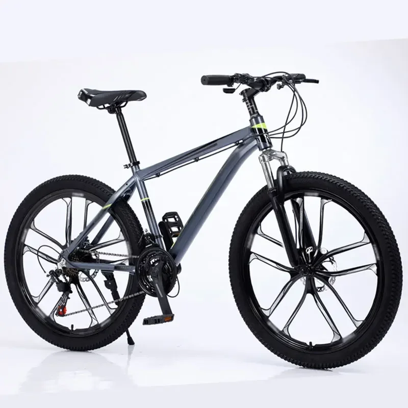 27 Speed Road Bicycle, Steel 24 Inch Downhill Bike Mountain Adult Bikes For Men Women/