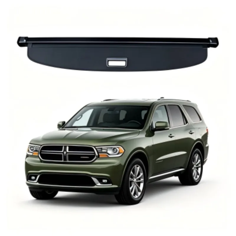 

Cargo Cover Trunk Privacy Shade Rear Security Partition Anti-Theft Shield Organizer for Dodge Durango 2011-2021 3rd Row