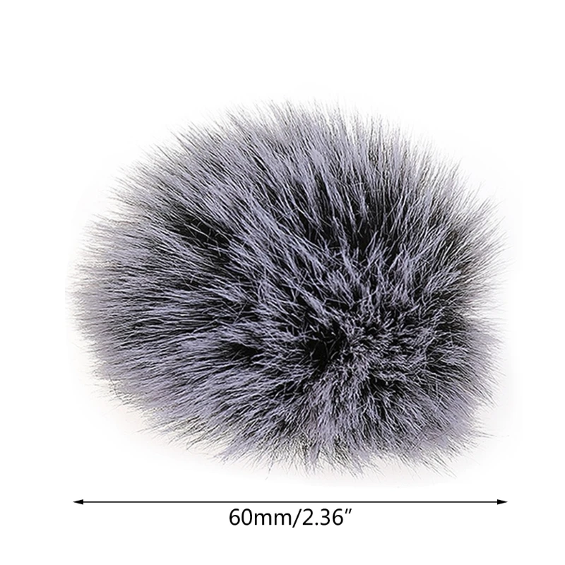 Dead cat Slip on windshield Integral Microphones fur cover For Interview Mic