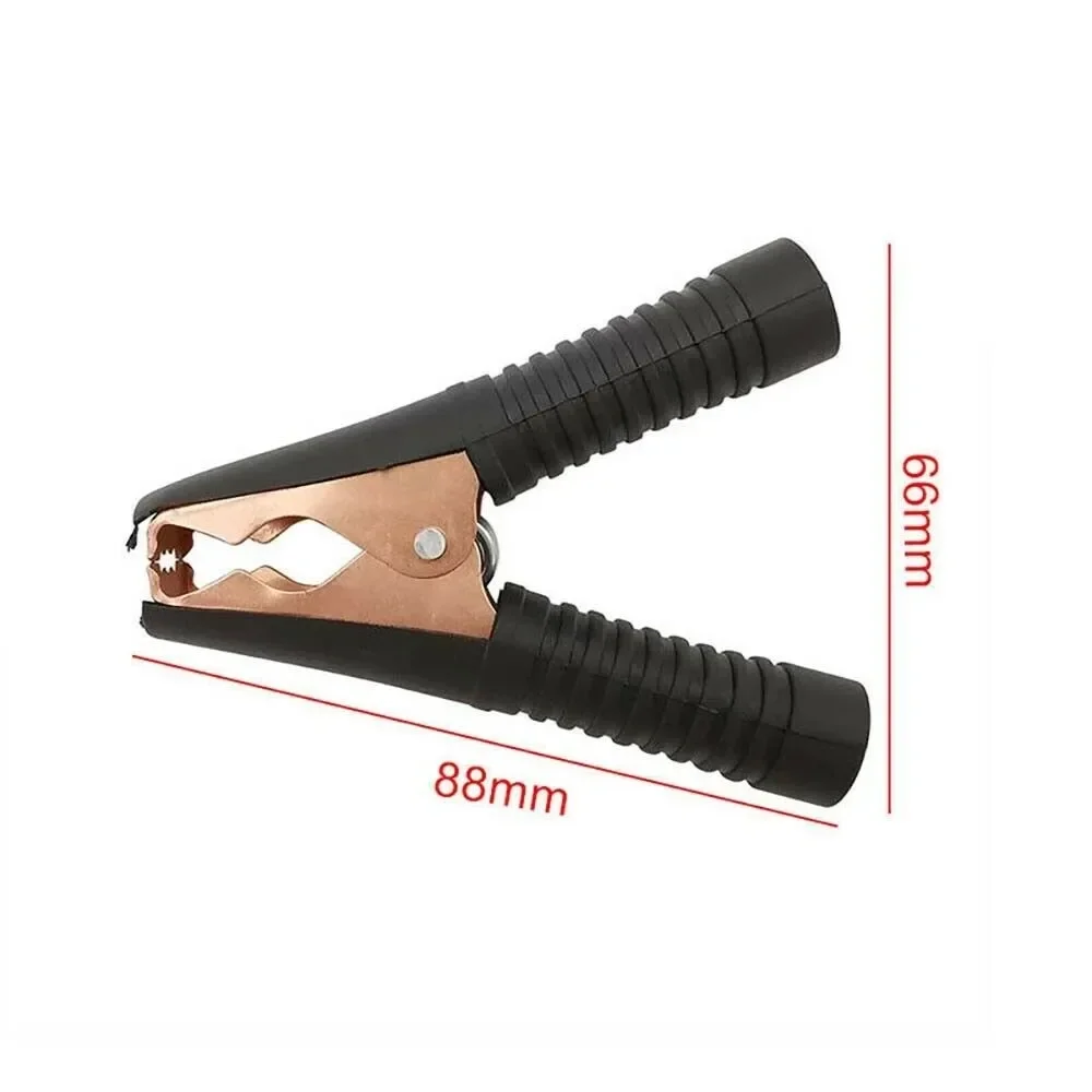 1 Piece/2 Pieces Clip 100A Battery Charger Car Copper Crocodile Clamps Heavy Duty Iron-plated Copper High Quality