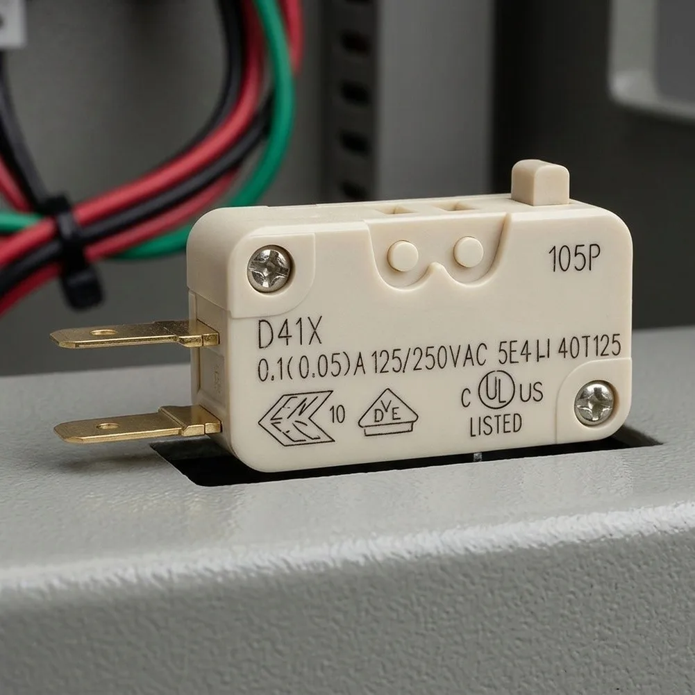 1pc Snap Action Switch D41X 0.1A Limit Switch For Machines Appliances Reliable Control Automation Needs Power Tool Parts