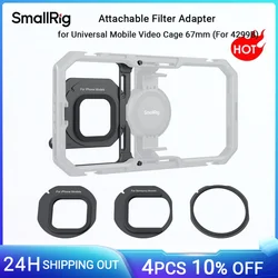 SmallRig 67mm Magnetic Filter Ring Adapter for Universal Mobile Video Cage 4299B for SMALLRIG 67mm Phone Magnetic Filter Series