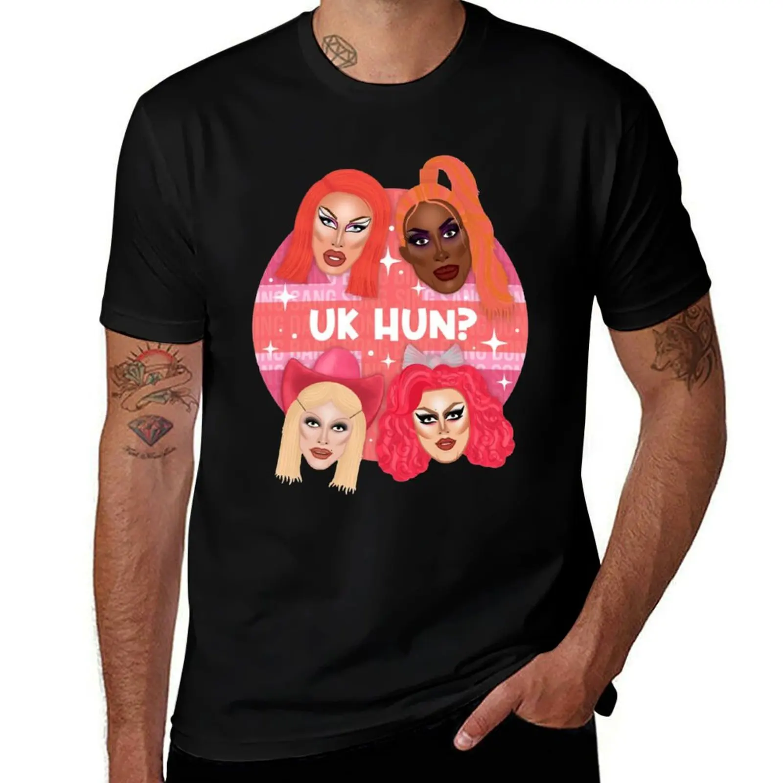 Bing Bang Bong UK Hun T-Shirt Plus Size Street Style Tee T-Shirt