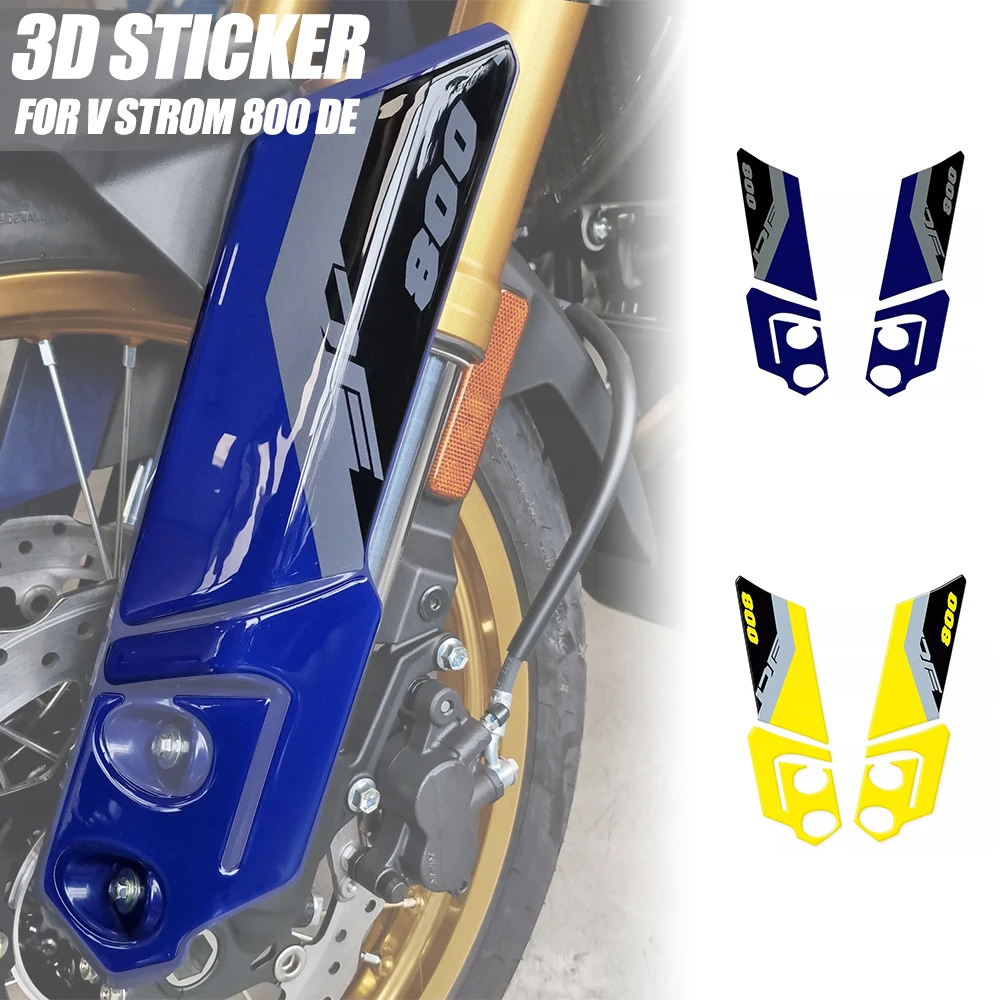 For V Strom 800 DE Motorcycle Accessories Waterproof Protective Sticker 3D Epoxy Resin Protective Sticker