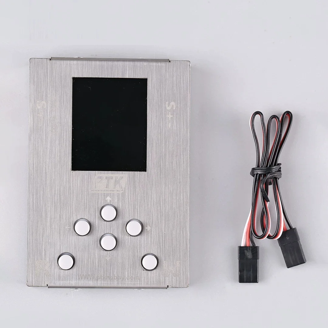PTK Servo Programmer Card Parameter Setting Box Mobile Programming Card No Driver Needed 3.5V-8.4V For RC Servo