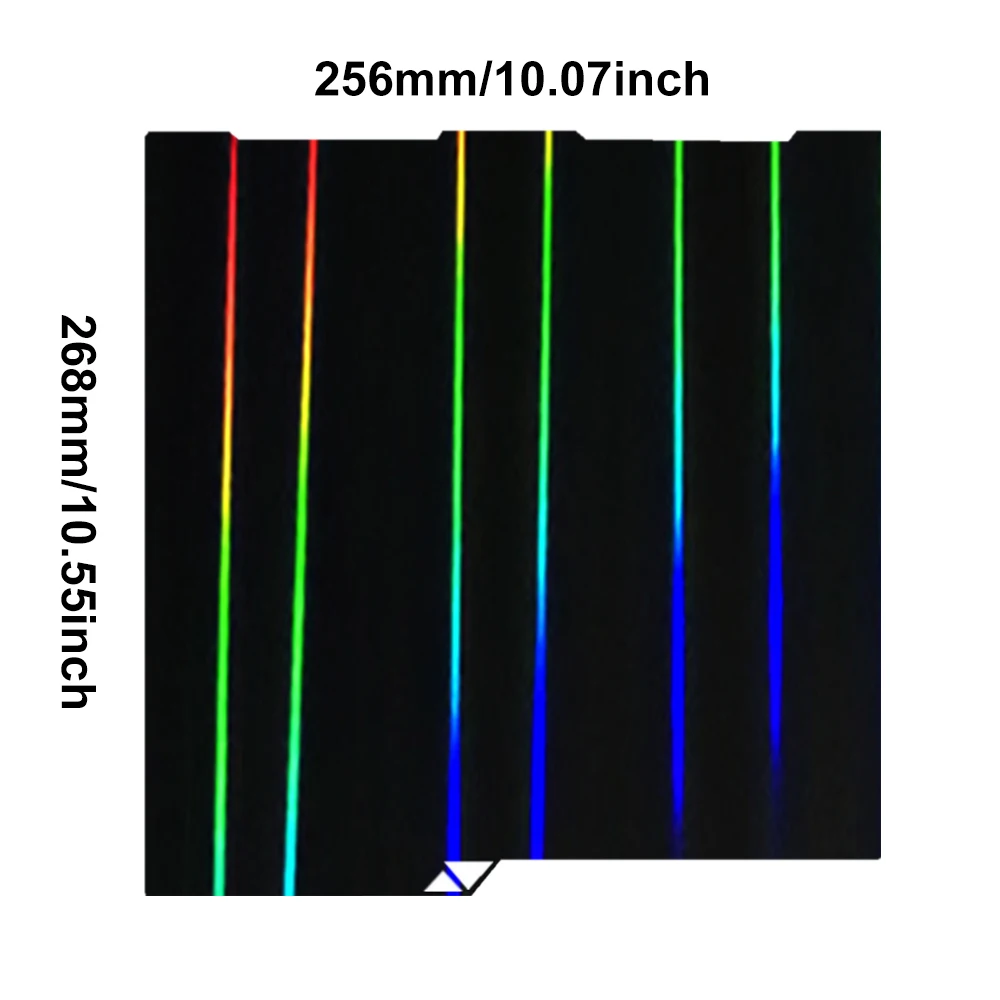 

For Anycubic Kobra 3 PEI Sheet Kobra 3Combo Build Plate 256x268mm Double Sided Spring Steel Sheet Pei Bed 3D Printer Accessories