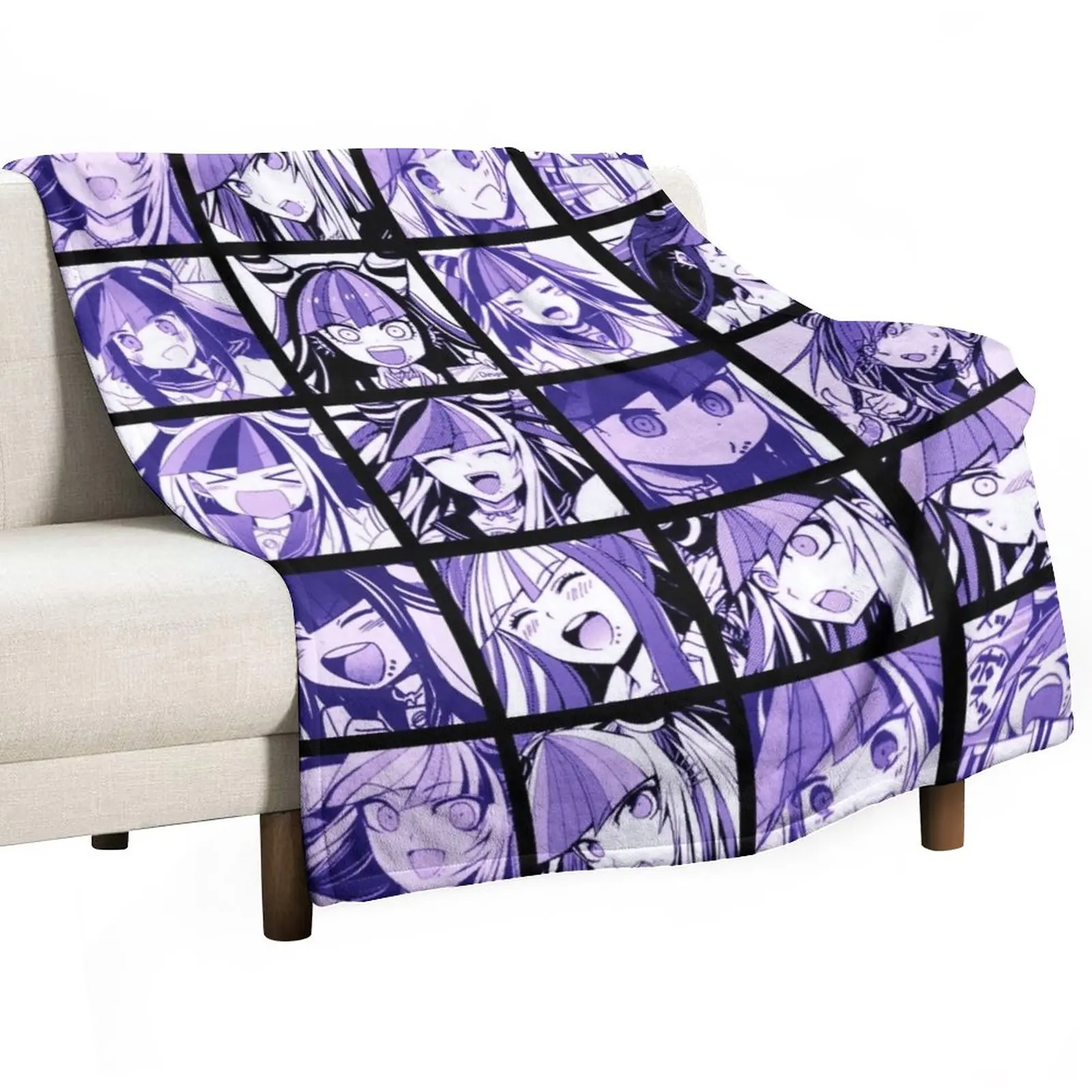 

Ibuki Manga Collection (Colored) Throw Blanket Designer Blankets Vintage Blanket Softest Blanket