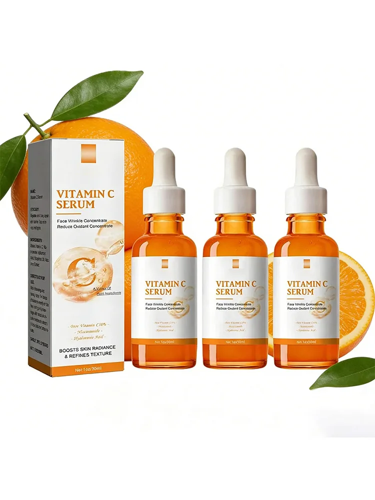 Sérum dissolvant de rides à la vitamine C pour le visage, Lifting, raffermissant, estompe les ridules, Anti-âge, Essence blanchissante, éclaircissante, nourrissante, soins pour la peau