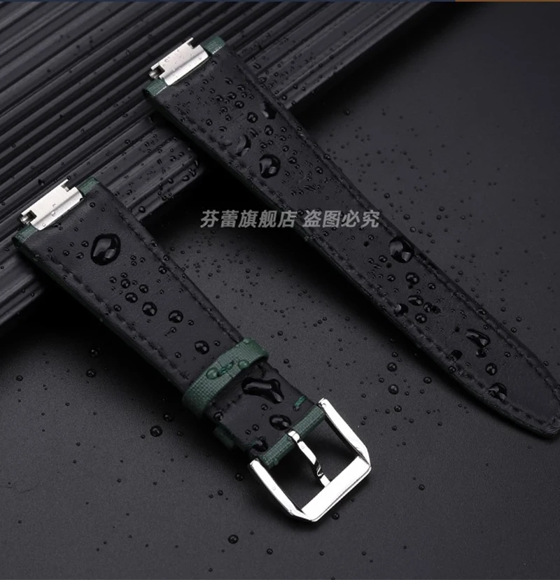 Imagem -03 - Nylon Canvas Ver Strap For Homem Ver Accessories Metal Interface High Quality Iwc Engineer Iw328903 Iw328901 24 mm