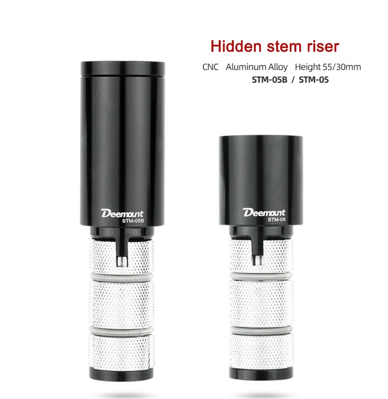 Höhenverlängerung für MTB, Rennrad, BMX, Faltrad-Lenker, Versteckter Riser aus Aluminiumlegierung, Gabelrohr-Verlängerung – Detail 1