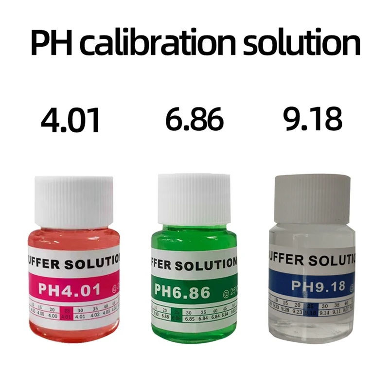 PH Calibration Solution PH Meter Buffer Solution ORP Tester Accurate Reading For Plant Growth Test