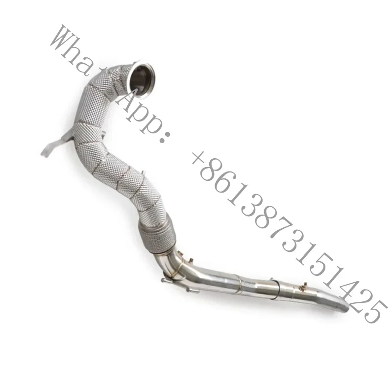 

Stainless Sports Downpipe Exhaust TTS 8S 2.0T2014-2018 Directly Exhaust Pipe Racing Power Upgrade