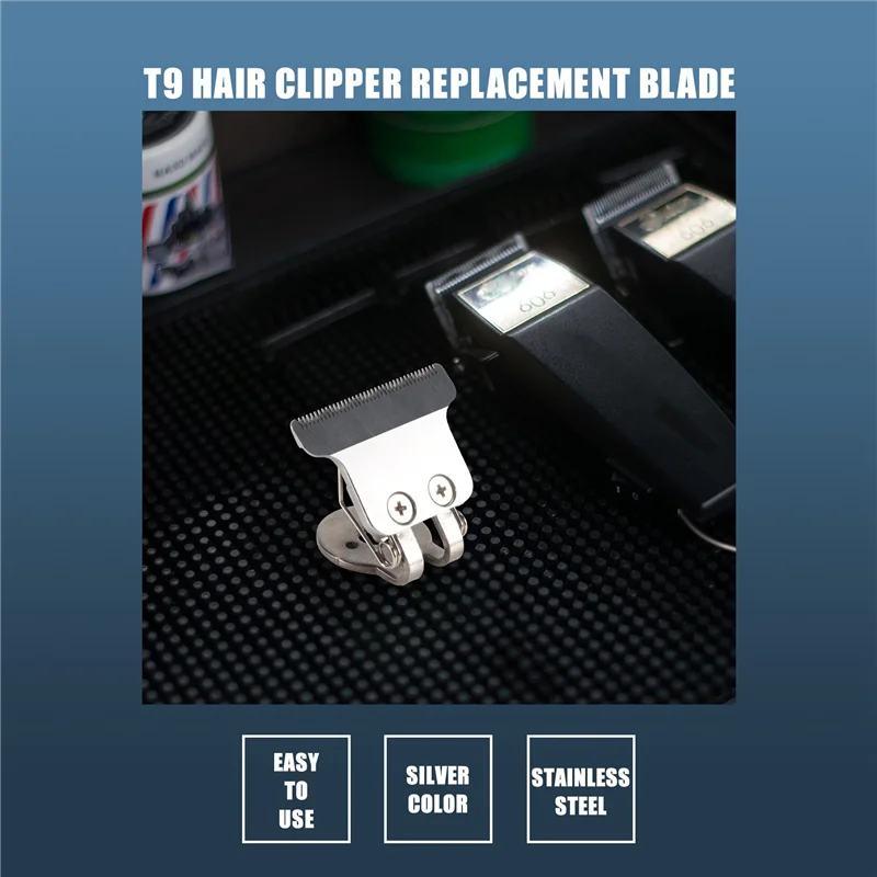 BFYL Lama per tagliacapelli a forma di T con supporto Testina di ricambio per tagliacapelli T9