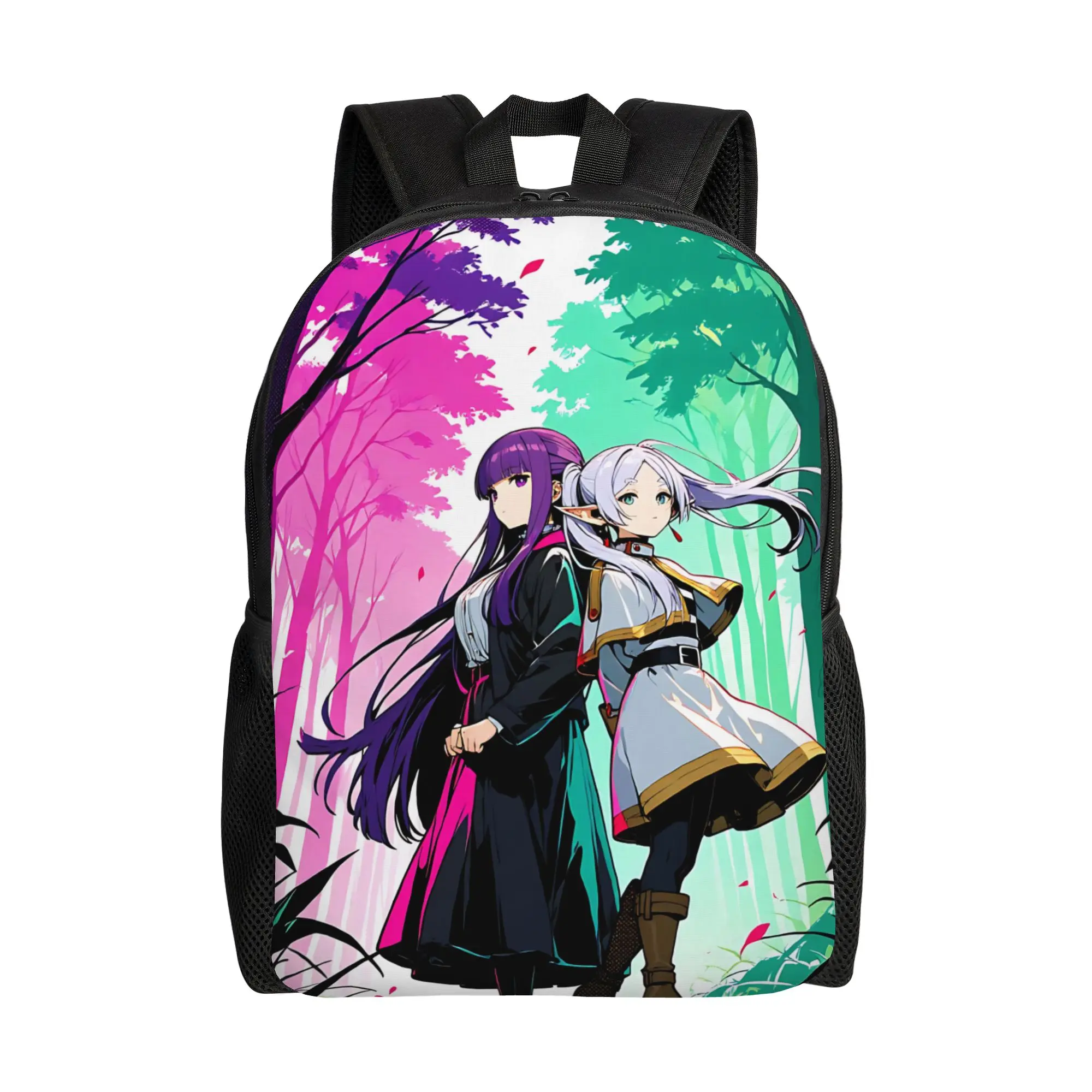 1Piece Tree New School Year Rucksack Frieren Beyond Journey's End Teenager  Backpack
