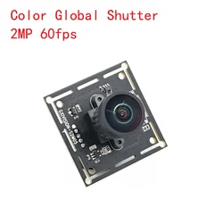 Color Global Shutter Kamera modul 2mp 60fps USB Webcam ,Plug & Play, Hochgeschwindigkeits-Moving-Capture für Android Windows Linux