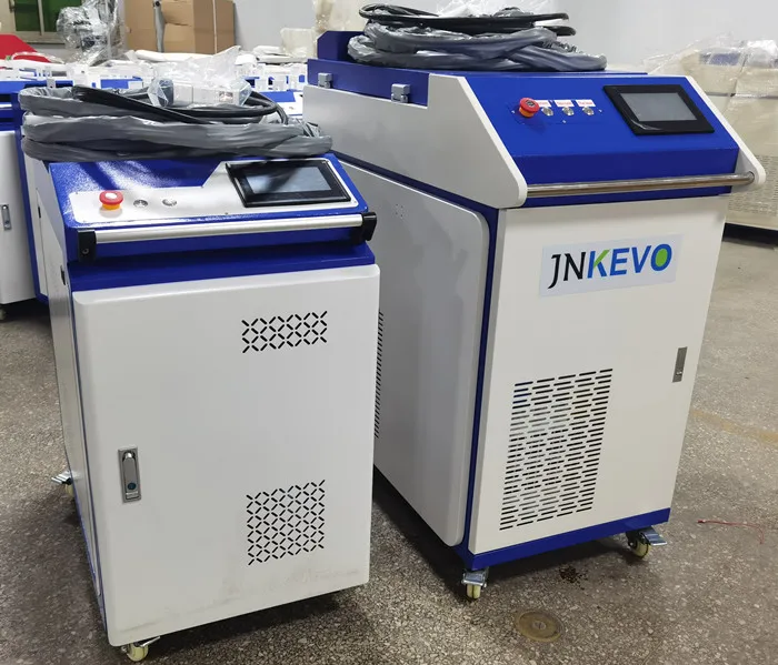 Industrial Portable 1000W 1500W 2000W 3000W Rust Paint Removal Application Fiber Laser Cleaning Machine