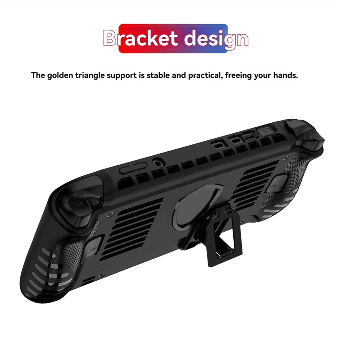 Promotion For Claw 8 AI+ Handheld Game Console Protective Case Soft TPU Cover with Kickstand Anti-Scratch Features