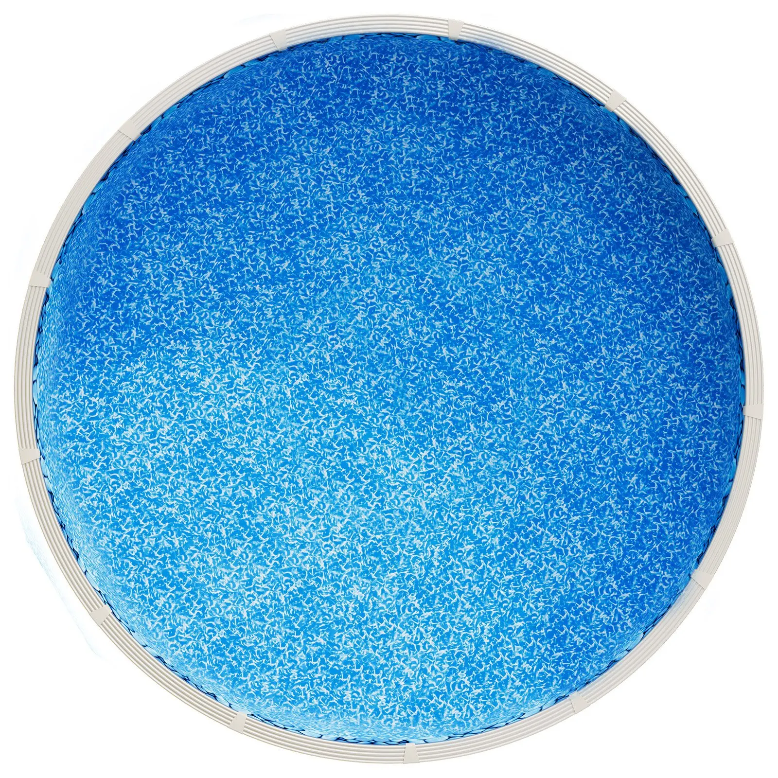 

Пленка для бассейна 24 фута, круглая пленка UniBead для бассейнов с высотой стенки 52 дюйма, премиум-винил, простая установка с герметичными заплатками