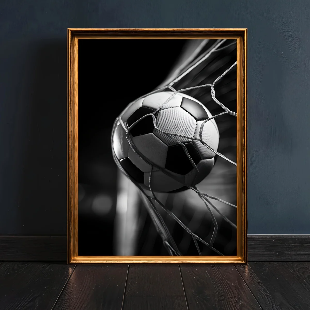 2D Flat, Soccer Event 2026, 1pc Frameless Football Goal Poster & Wall Art - Suitable for Living Room, Bedroom, Kitchen Decor,