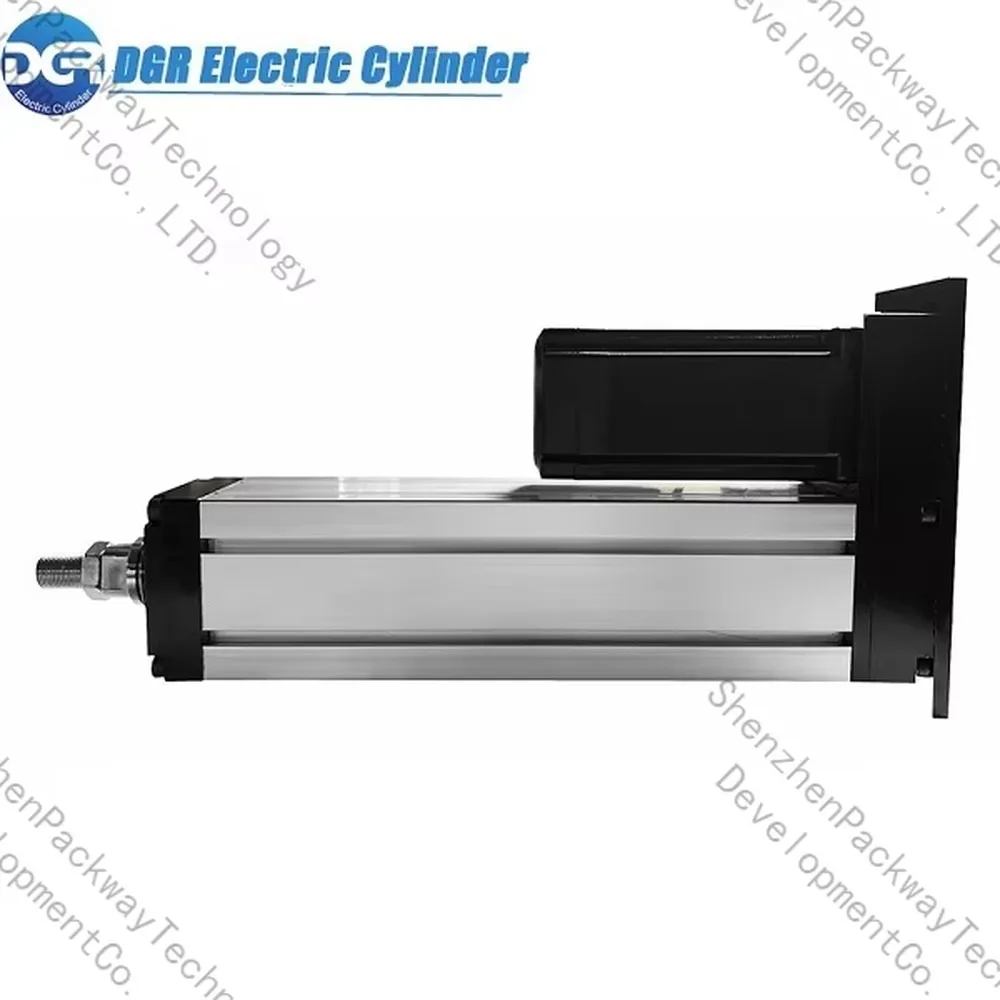10T Thrust Roller Screw Electronic Linear Actuator High Precision Industrial Motion System Durable Heavy Duty Design