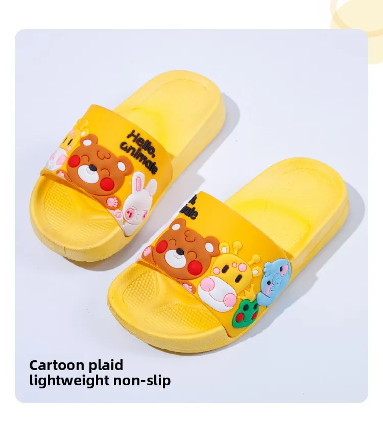2026 Cartoon Kinderpantoffeln Jungen Mädchen Freizeitschuhe Flache Strand-Wasserschuhe Indoor Weiche Niedliche Flip-Flops für Jungen Mädchen – Detail 12