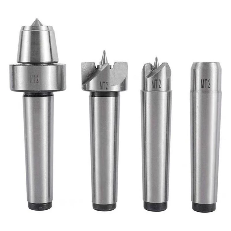 

4Pcs MT2 Live Center Drive Spur Driver Center For Metalworking Lathe