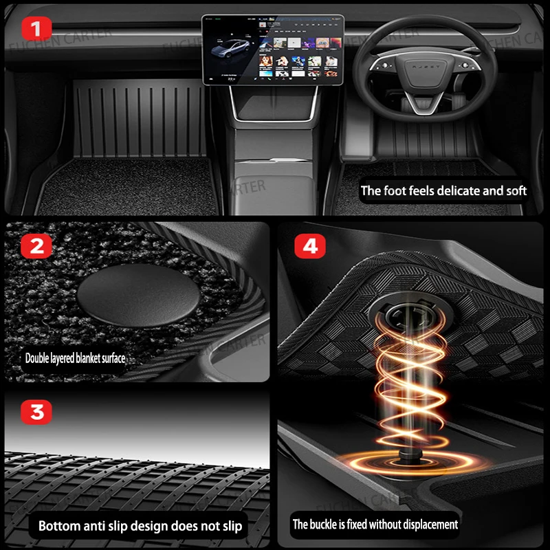 Thumbnail 4 - #12 Latest All-Weather Car Floor Mats Offers