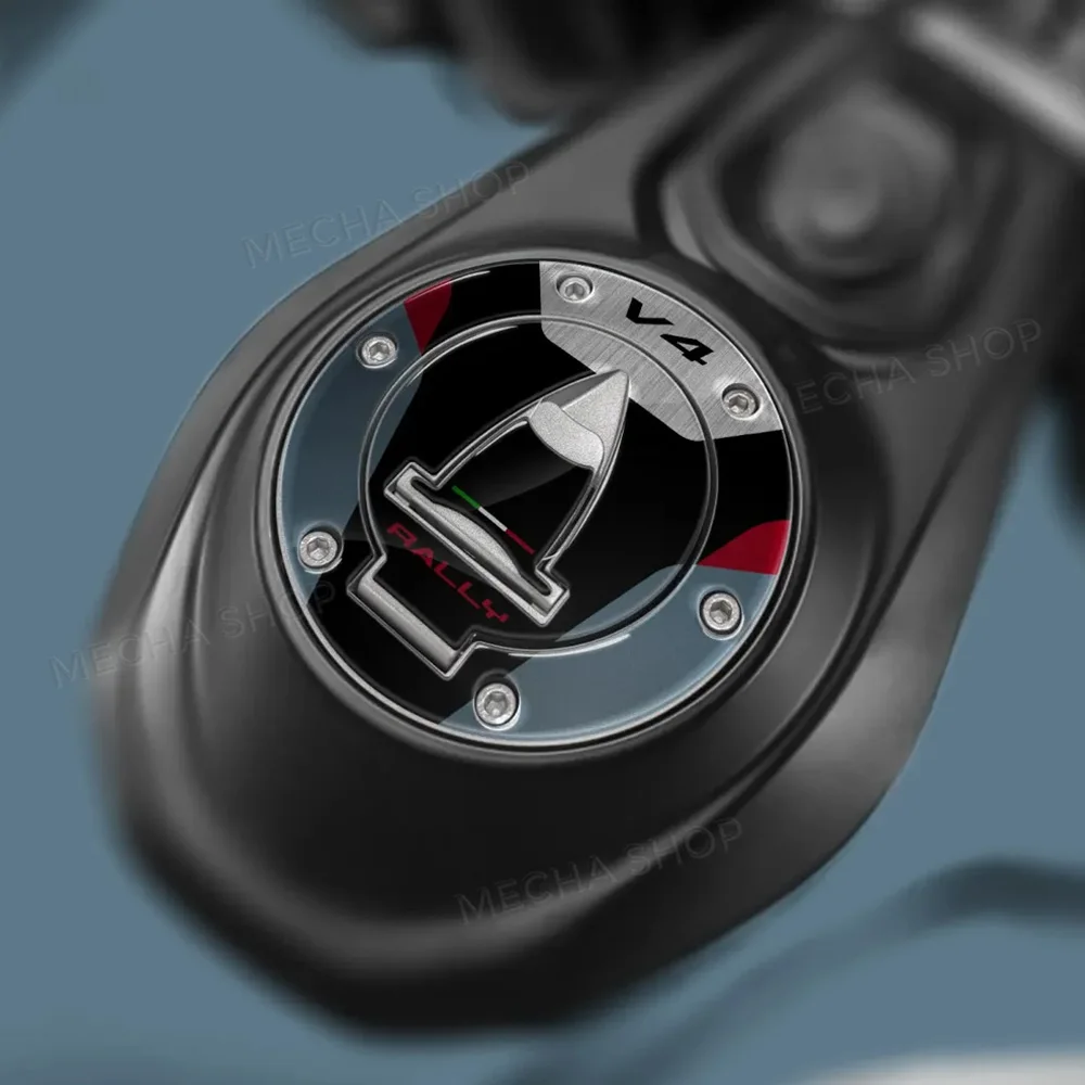3D Resin Sticker Fuel Cap Protection Kit For Multistrada V4 Rally 2026