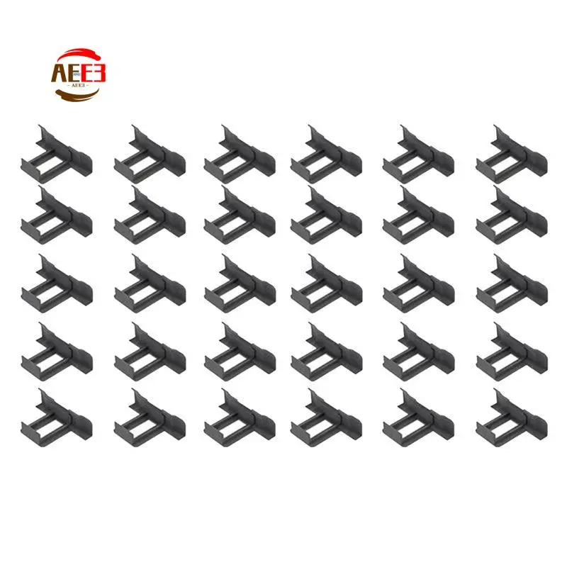 AEE3-30Pc Solar Panel Frames Water Drained Clip Thickness 35Mm PV Panels Auto Remove Stagnant Water Dust Outdoor Tool Easy To Us
