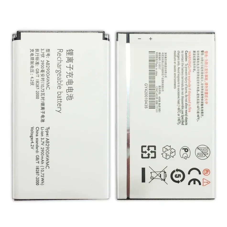 AB2900AWMC Battery For PHILIPS Xenium X5500 X1560 CTX5500 CTX1560