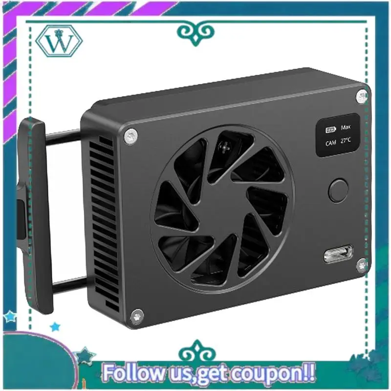 A75Q-Kamera Live-Broadcast-Kühler Micro-Single SLR Intelligente Halbleiterkühlung Kühlung Ultra-leise Lüfterkühlung