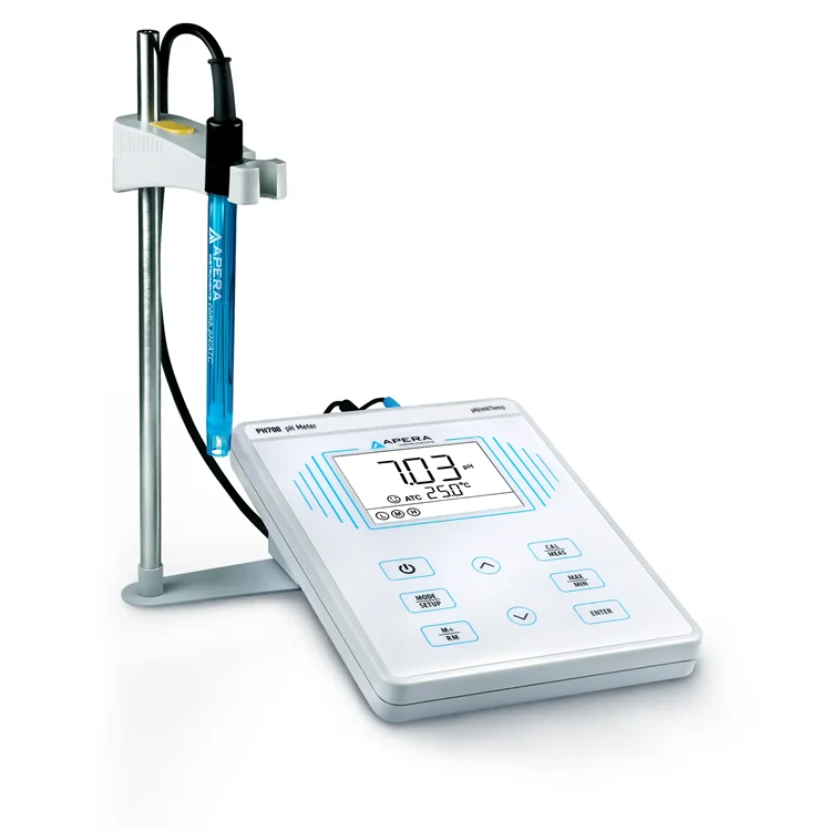 

Veidt Weighing Apera PH700 Benchtop pH Meter Kit Laboratory Benchtop Digital PH ORP Meter Waterproof PH and ORP Meter Price