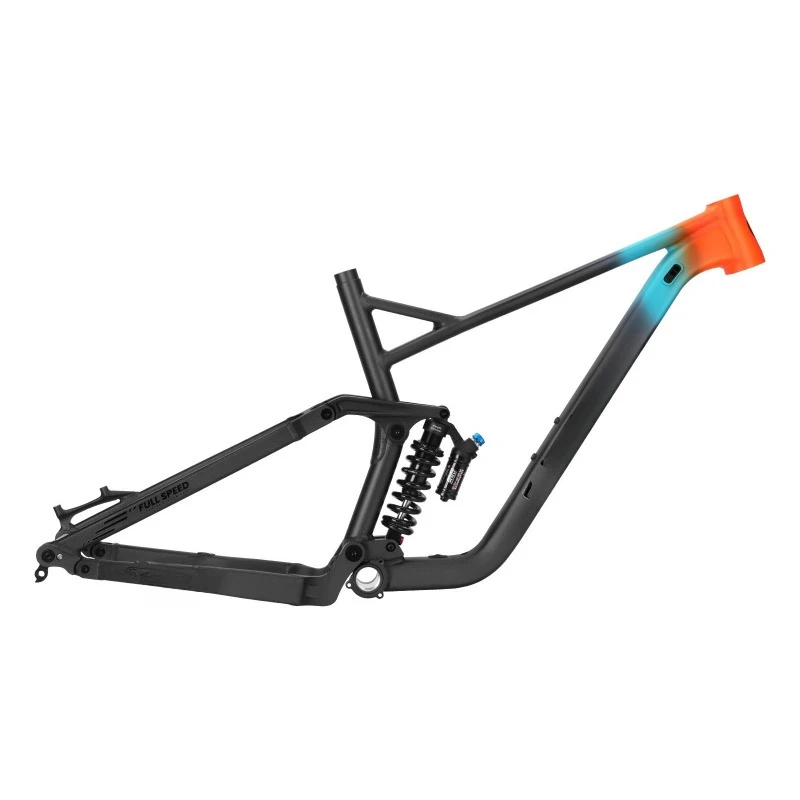 

Four-bar suspension soft tail frame 27.5/29 inch universal BOOST barrel shaft 148 * 12mm gradual change color