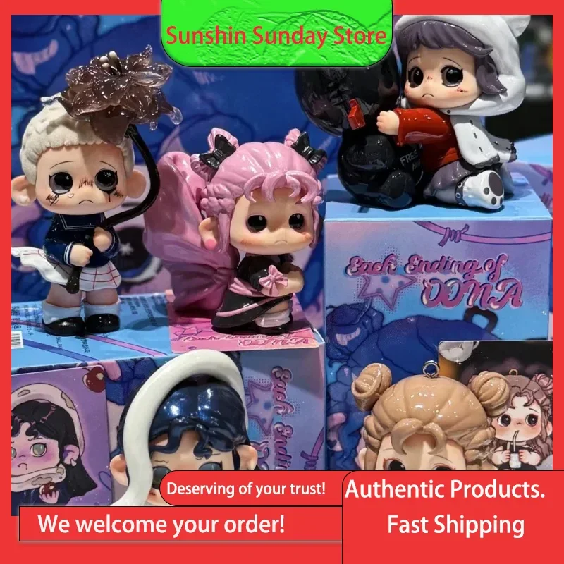 

Oona Each Paragraph Of Ending Series слепая коробка модные игрушки фигурка натуральный черный игровой орнамент фигурка подарок скрытый стиль подарок