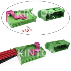 1 Set 32 Pins Automobile Instrument Plug 964824-1 964826-1 1719058-1 1719057-1 Car Electric Wiring PCB Socket AC Assembly