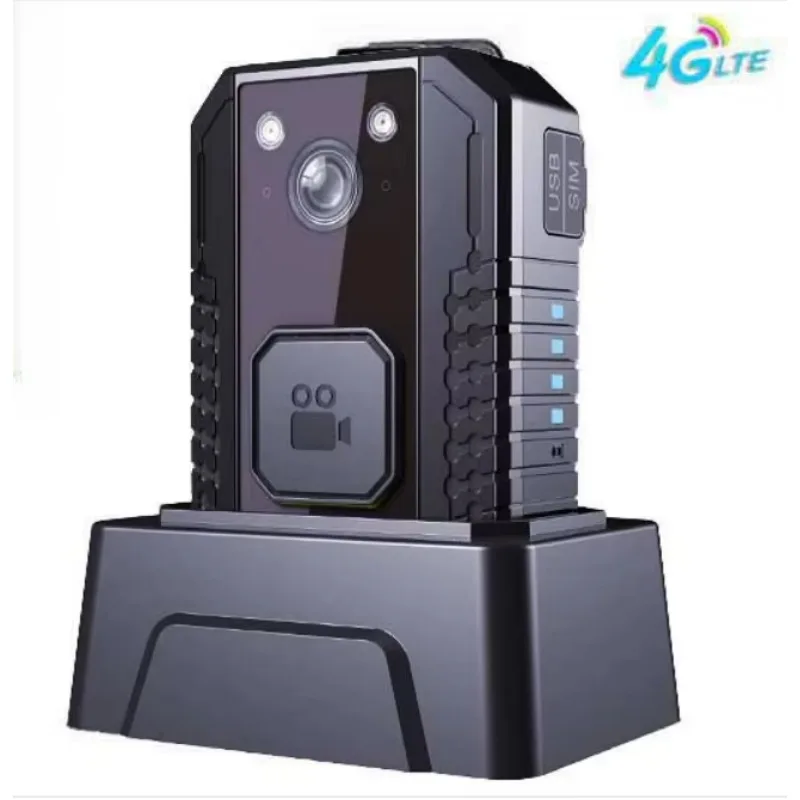 Fall-Resistant Two-Way Audio Real Time Monitoring Body Worn Camera with Infrared Light