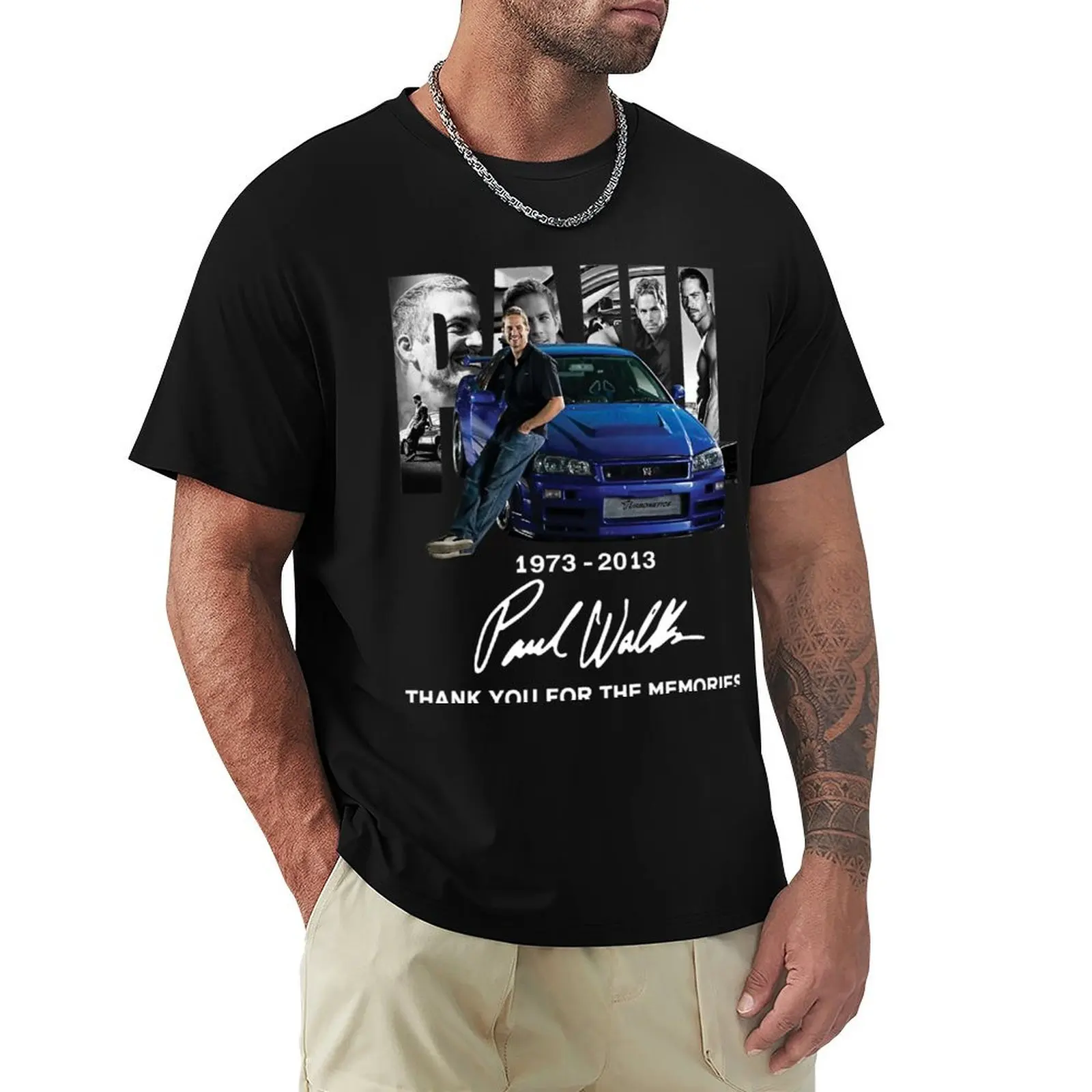 1973-2013: Remembering Páúl Wálkér and His Impact T-Shirt g man t shirts for men T-Shirt