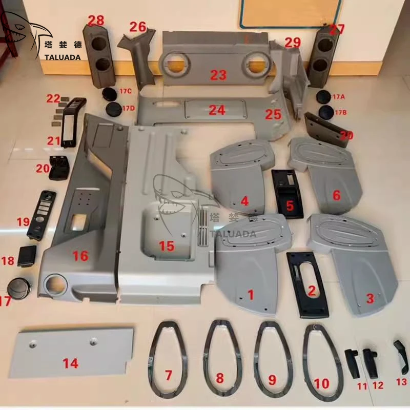 

Excavator Cabin Hyundai R60-7 Cab Interior Decoration Board Interior Trim Board