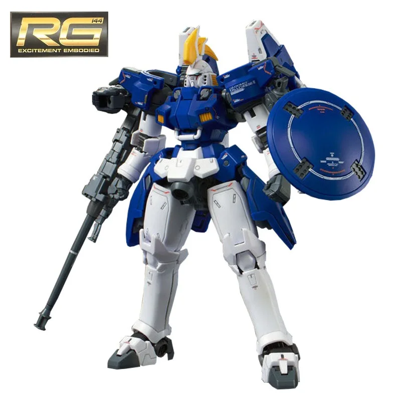 Original BANDAI Anime Model PB RG 1/144 TALLGEESE 2 II  Unchained Mobile Suit Kids Toys Assemble Model Action Figures