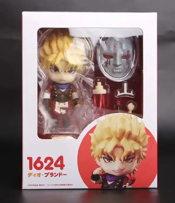 

2025 NEW 10cm JOJOs Bizarre Adventure Dio Brando 1624 Action Figure Toys Doll Christmas Gift