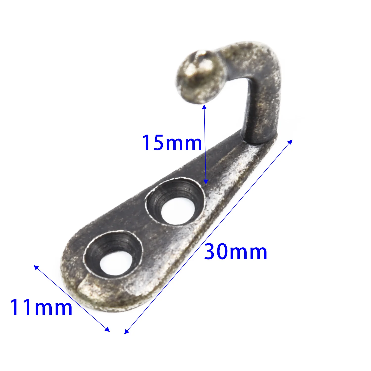 10pcs Hook Wall Door Metal Antique Hooks Hanger For Key Clothes Coat Hat Bags Towel Home Accessories Kitchen Organizer