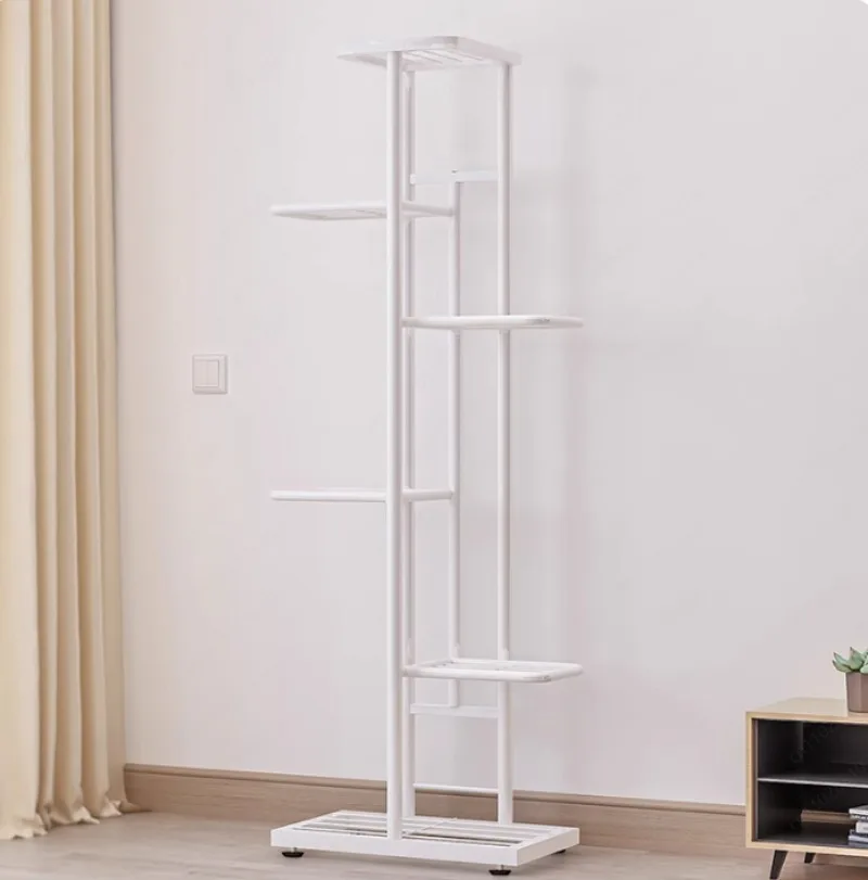 6-Tier 7-Pot Floor Plant Stand – 108cm Height for Living Room, Balcony & Indoor Household Greenery