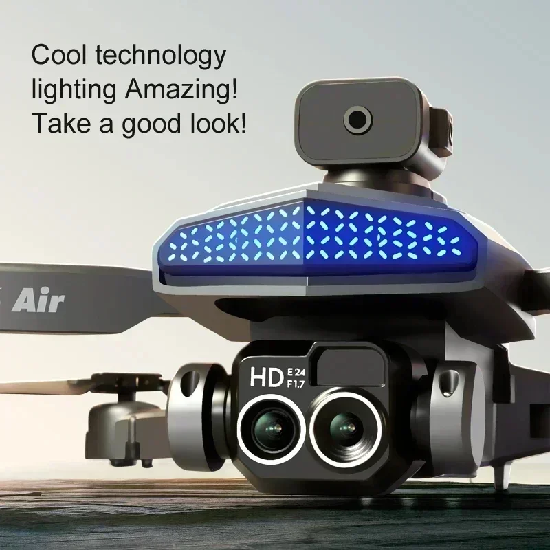 Mini Drone D6 8k Profesional HD Camera Obstacle Avoidance Aerial Photography Brushless Foldable Quadcopter Toys Birthday Gift