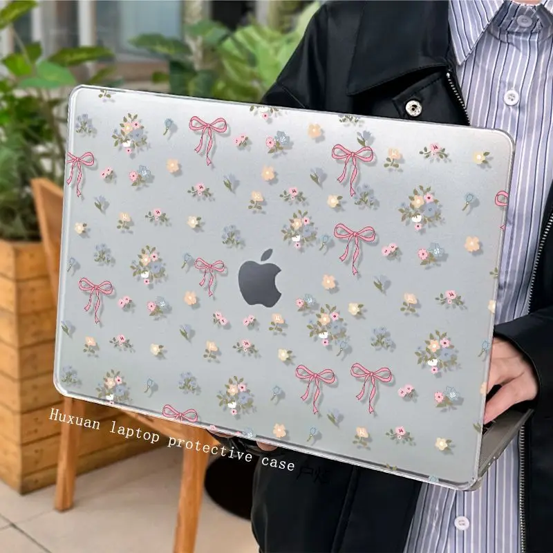 Ins Print Laptop Case For Macbook Air 13 15 2026 Case M5 A3448 A3240 A2337 A3449 A3241 Cover For 13 14 16 M5 M4 M3 M2 M1 Funda