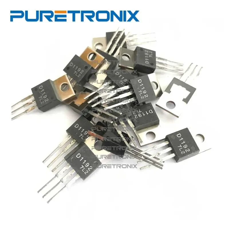Original 2SD1192 D1192 TO-220 10A 70V ทรานซิสเตอร์