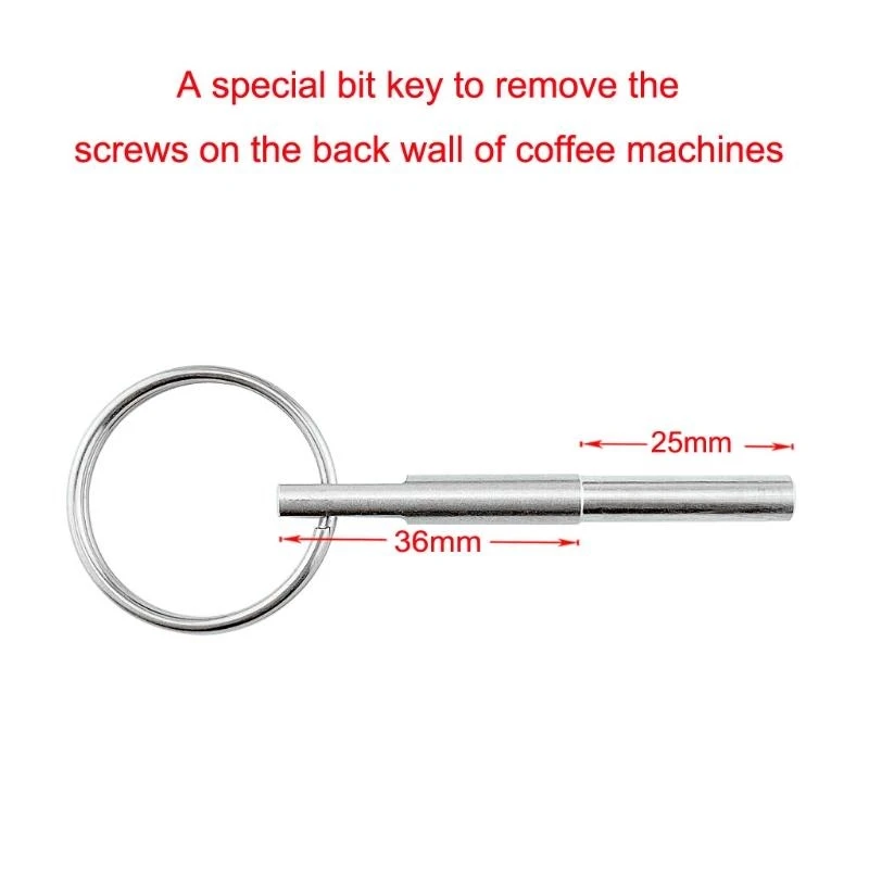 Machine café F92B pour clé ovale pour les vis tête pour Jura Capresso 316 Steee en acier inoxydable